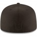 Men's Jacksonville Jaguars New Era Black on Black 59FIFTY Fitted Hat 2265967